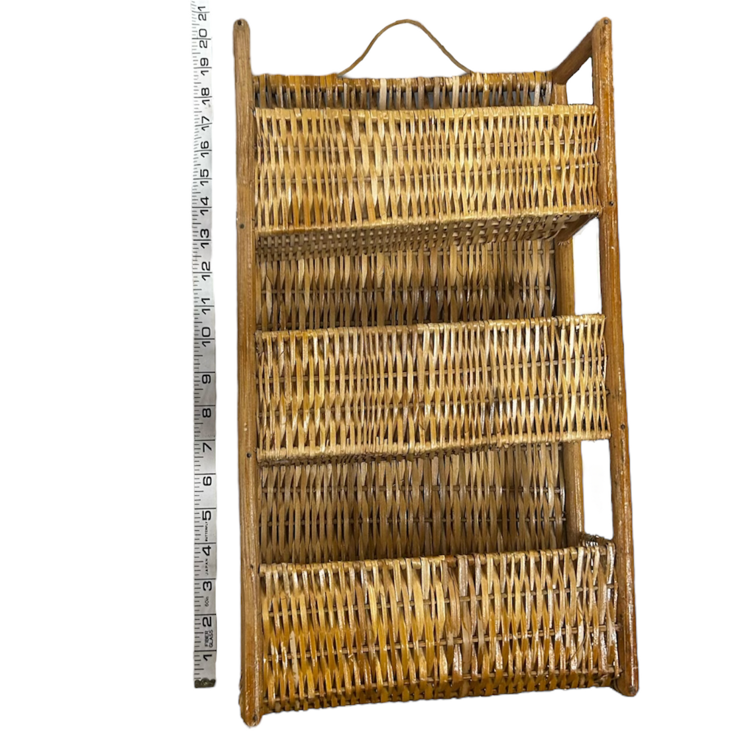 Wicker Rattan Wall Shelves
