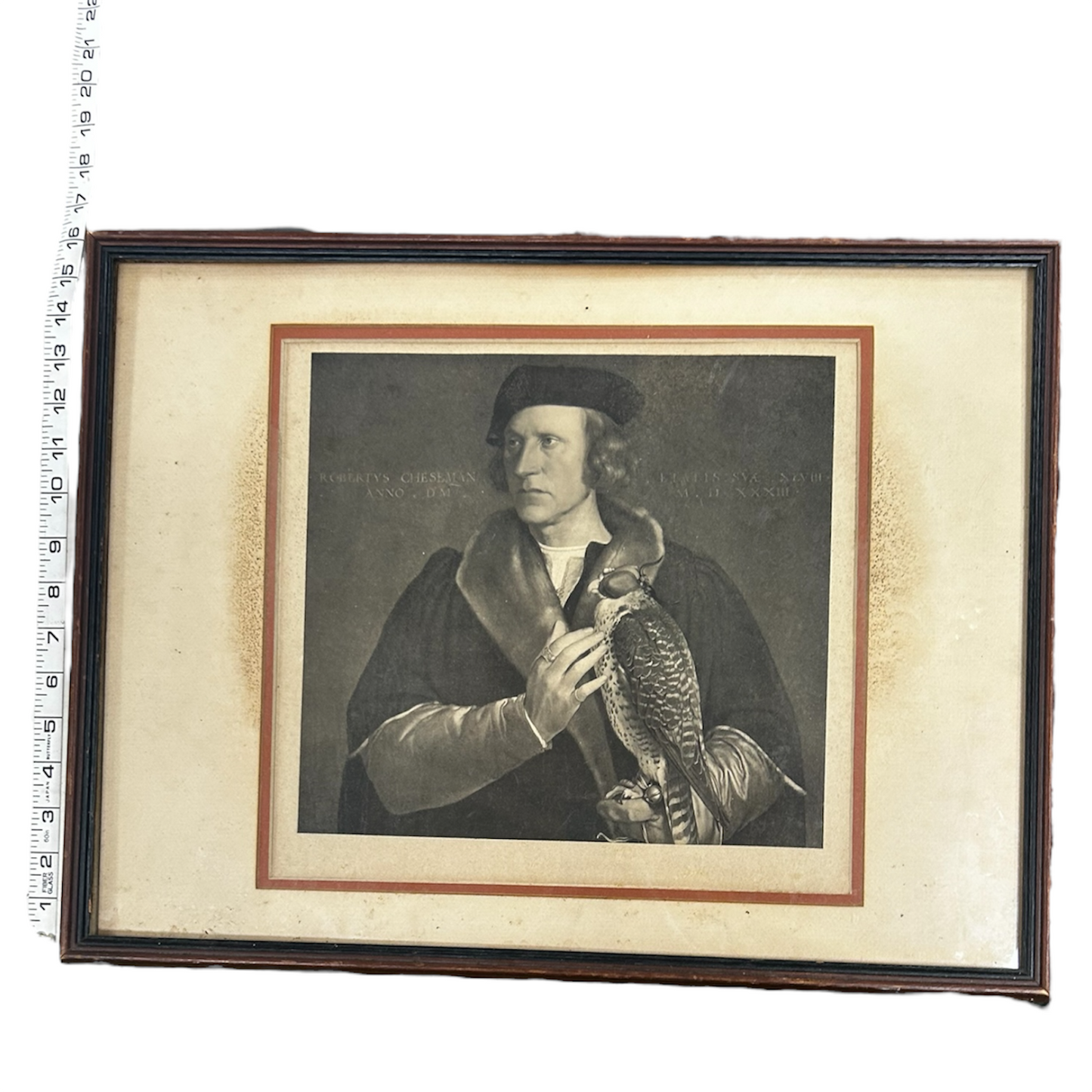 1905 Robert Cheseman Of Dormanswell By Hans Holbein Mezzotint