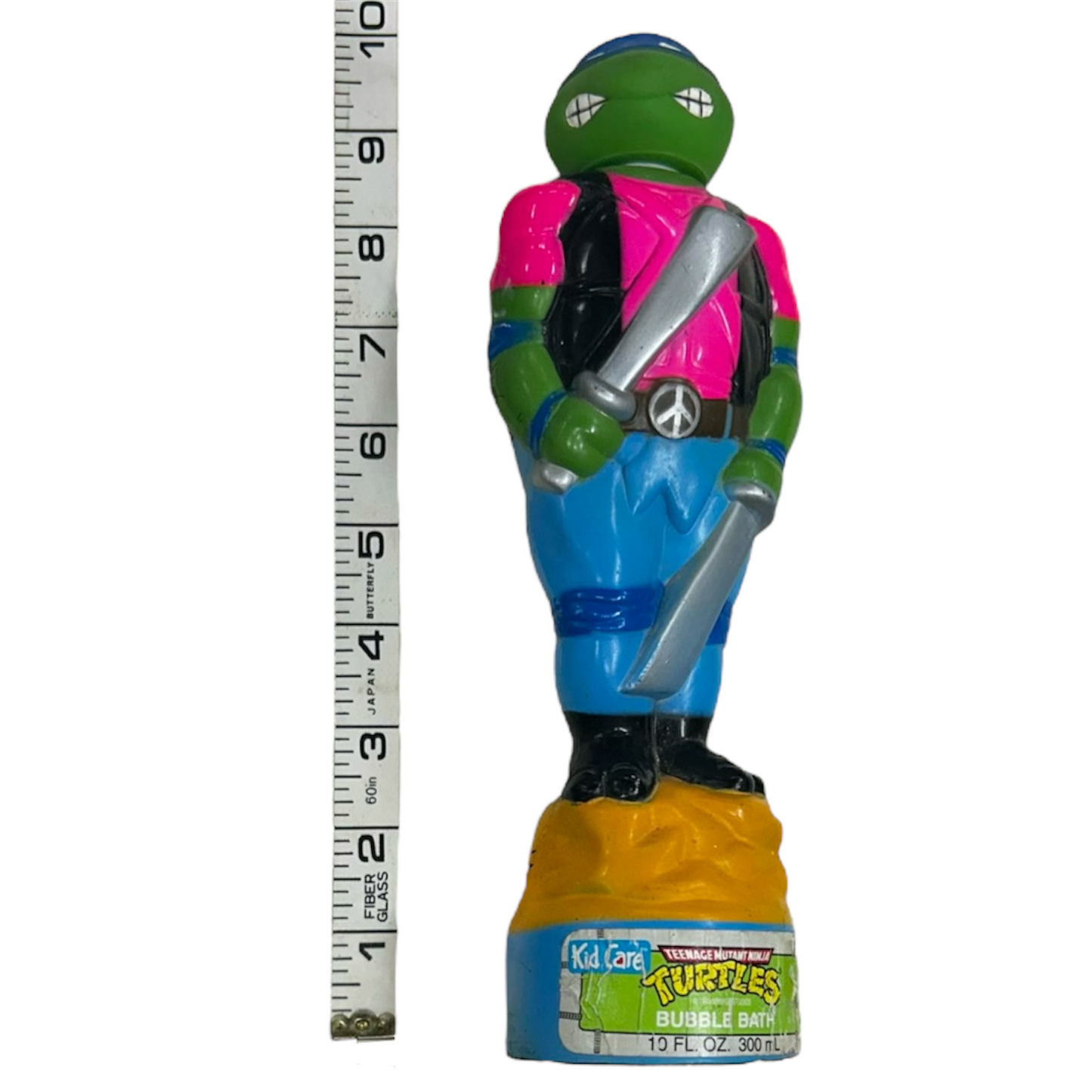 1989 Teenage Mutant Ninja Turtles Bubble Bath Bottles Set Of 2