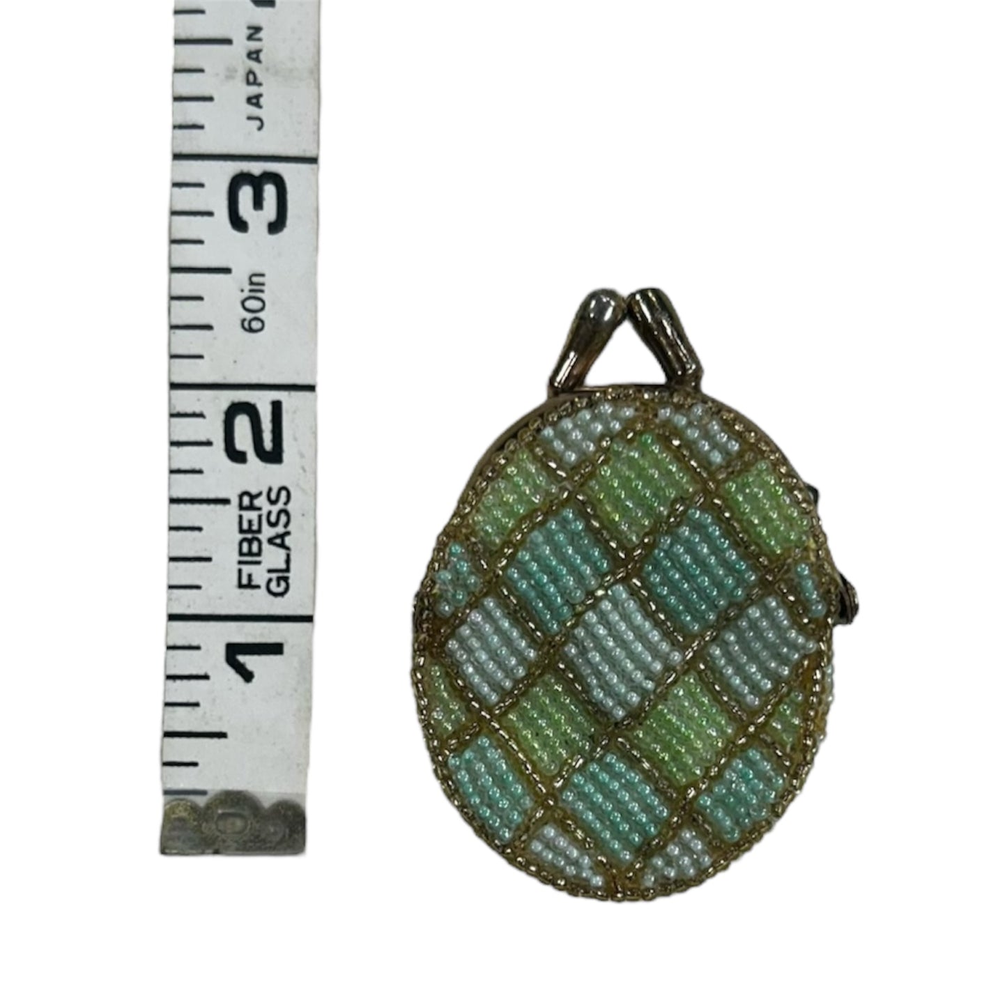 1950s Mini Korean Beaded Coin Purse