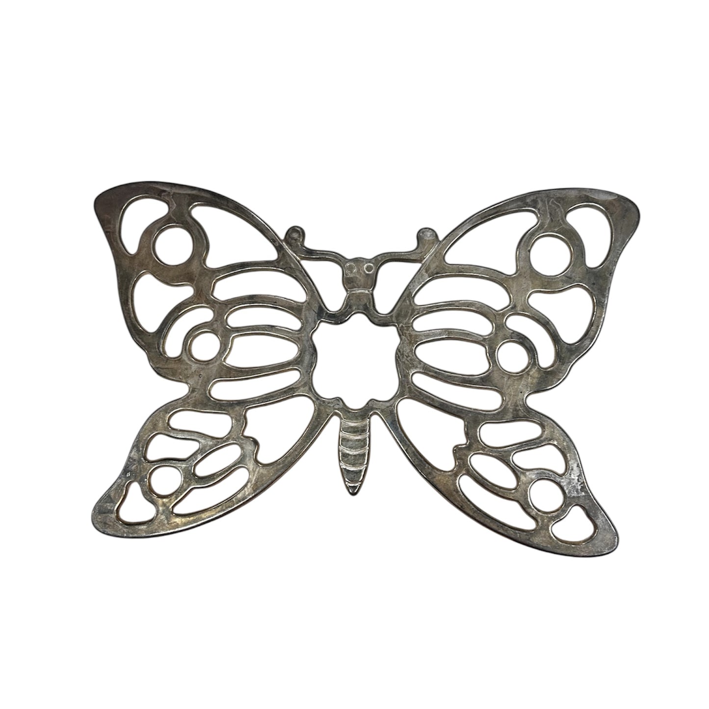 70s Leonard Brass Butterfly Trivet