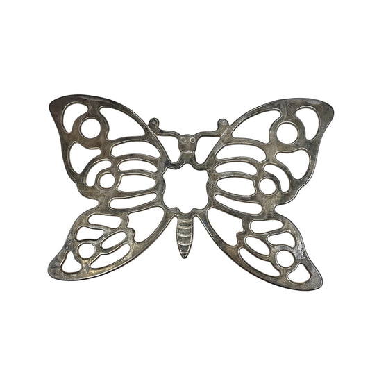 70s Leonard Brass Butterfly Trivet