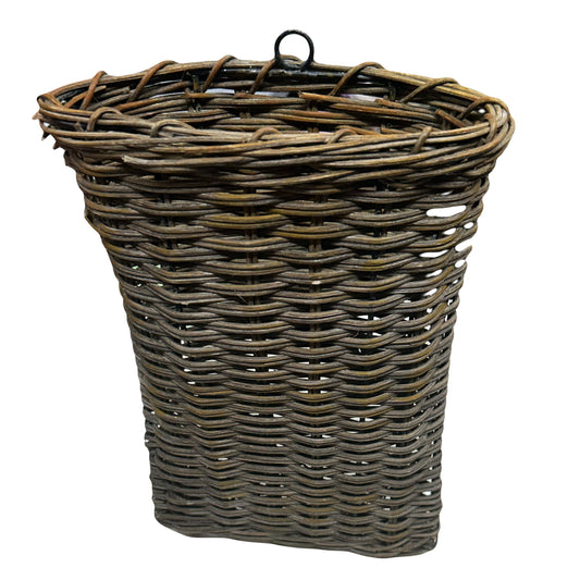 Wicker Flower Hanging Wall Basket