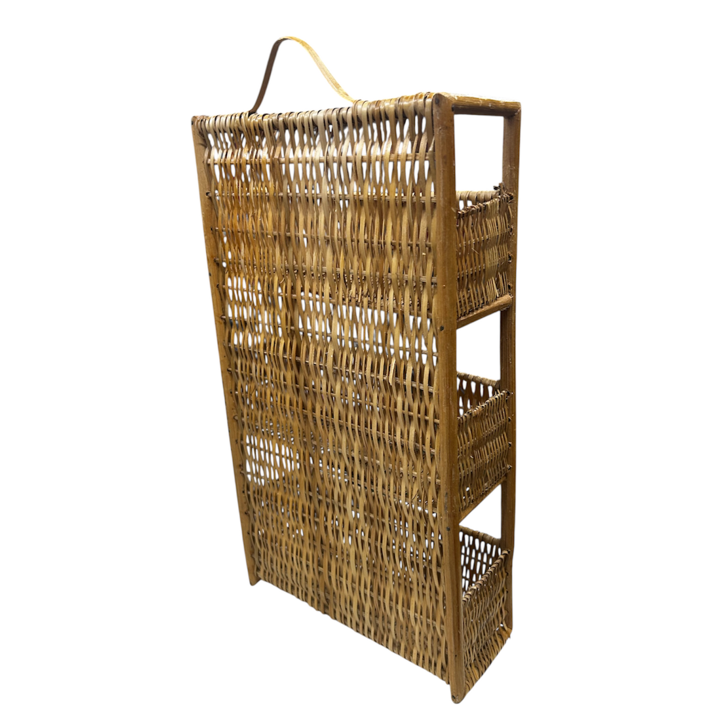 Wicker Rattan Wall Shelves