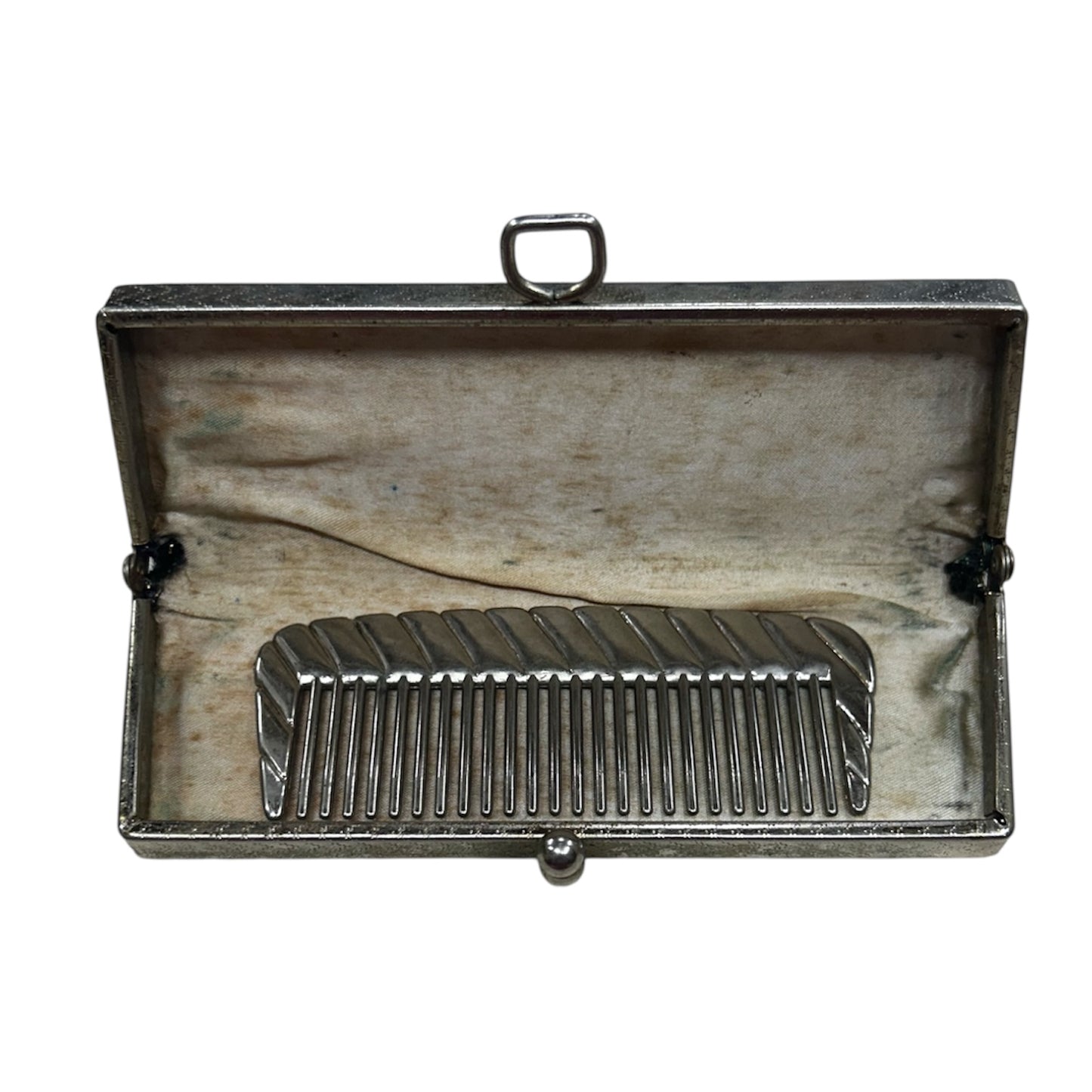 Traditional Craft Stamp Case With Comb