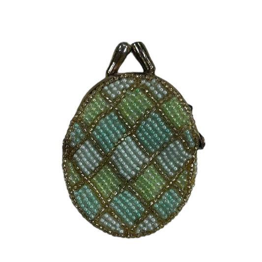 1950s Mini Korean Beaded Coin Purse