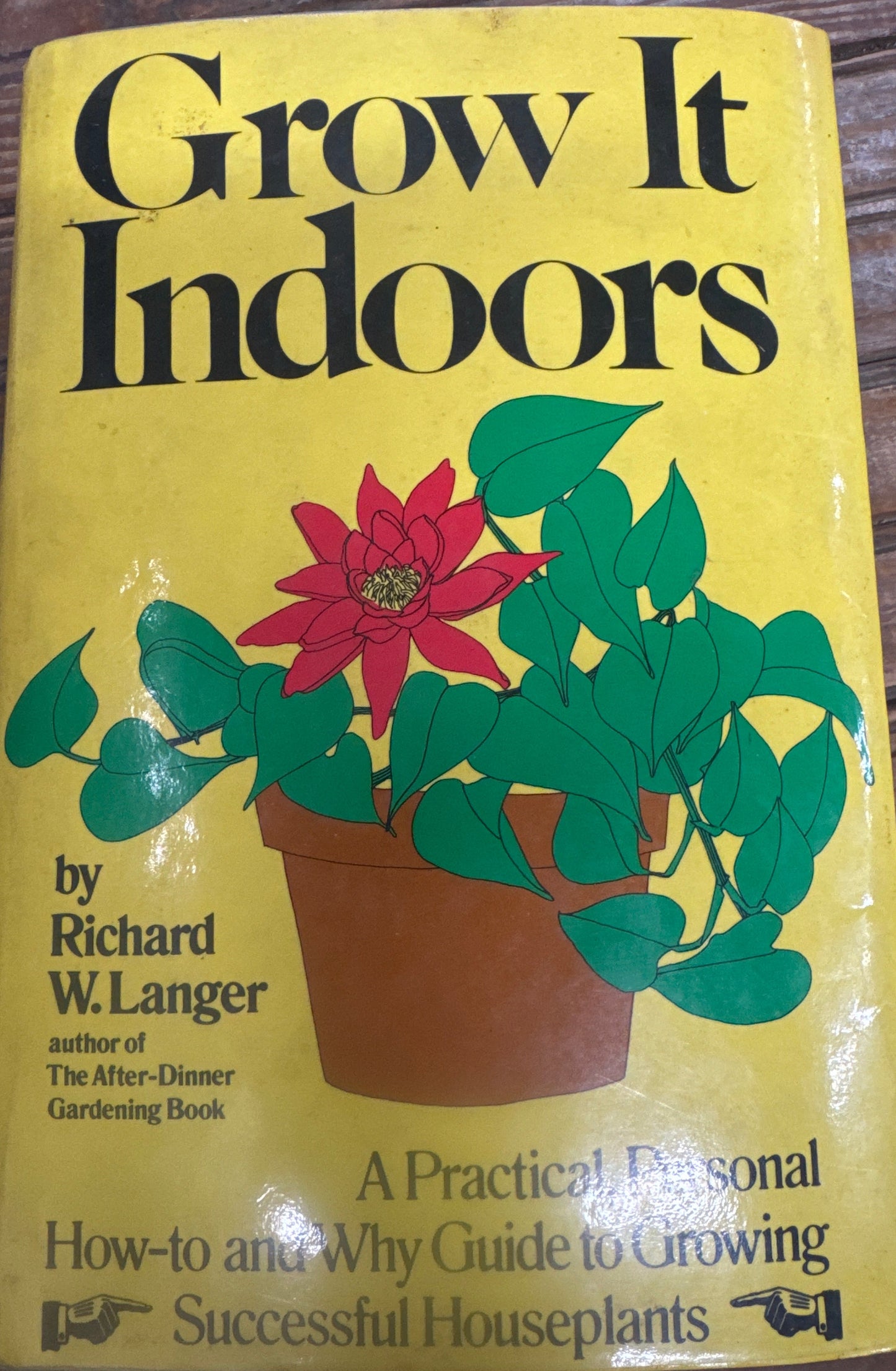 Grow It Indoors Book - Vintage