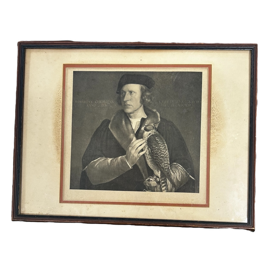 1905 Robert Cheseman Of Dormanswell By Hans Holbein Mezzotint