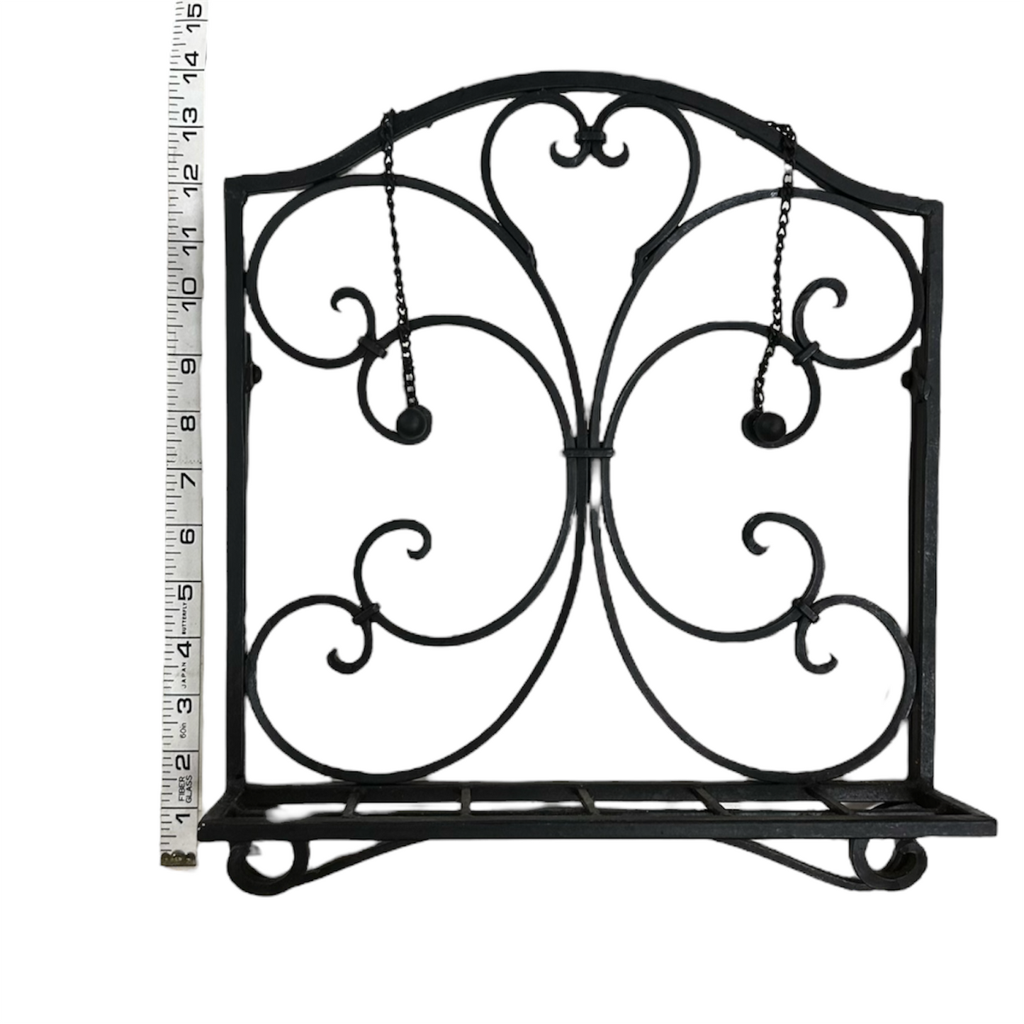 Black Metal Book Tablet Cookbook Stand