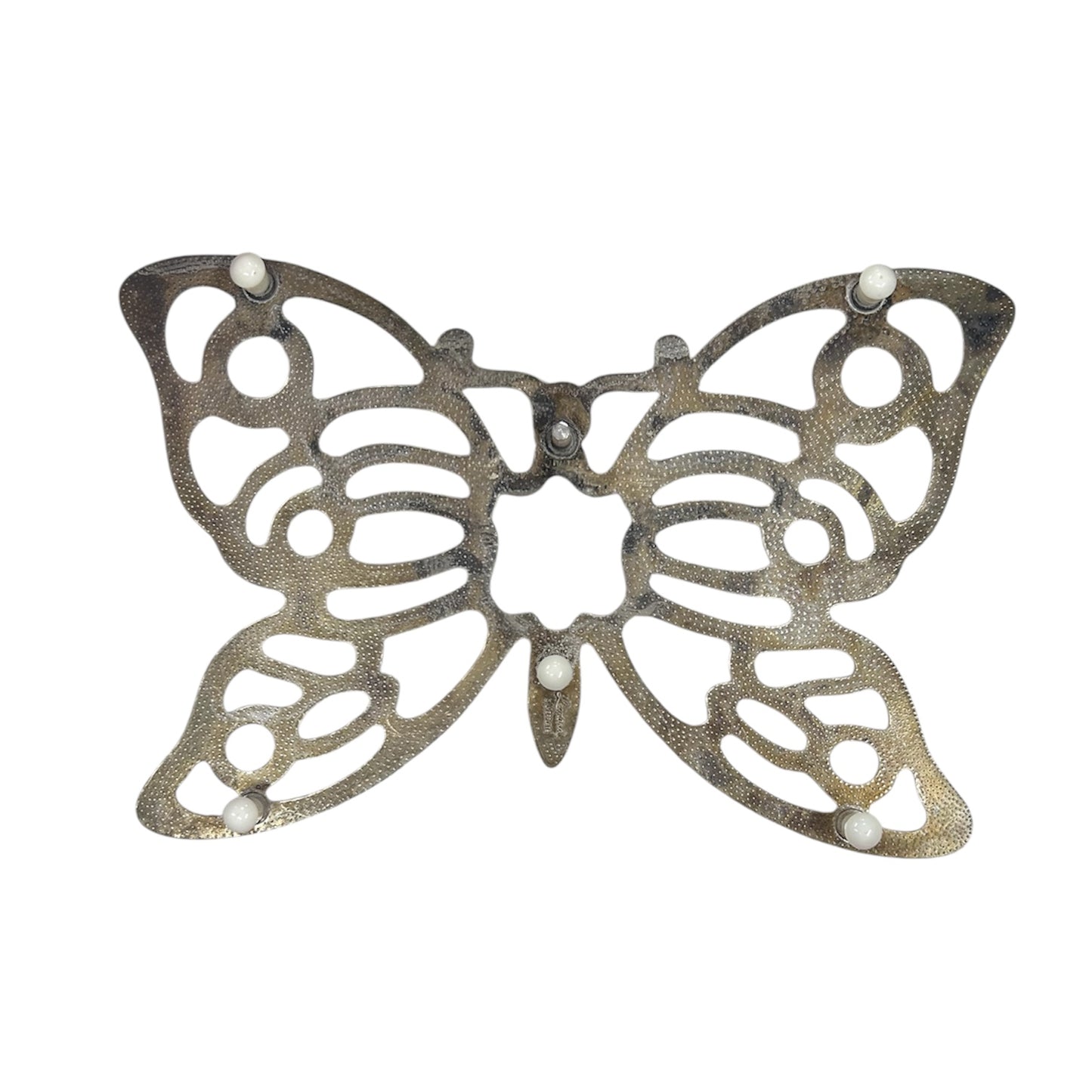 70s Leonard Brass Butterfly Trivet
