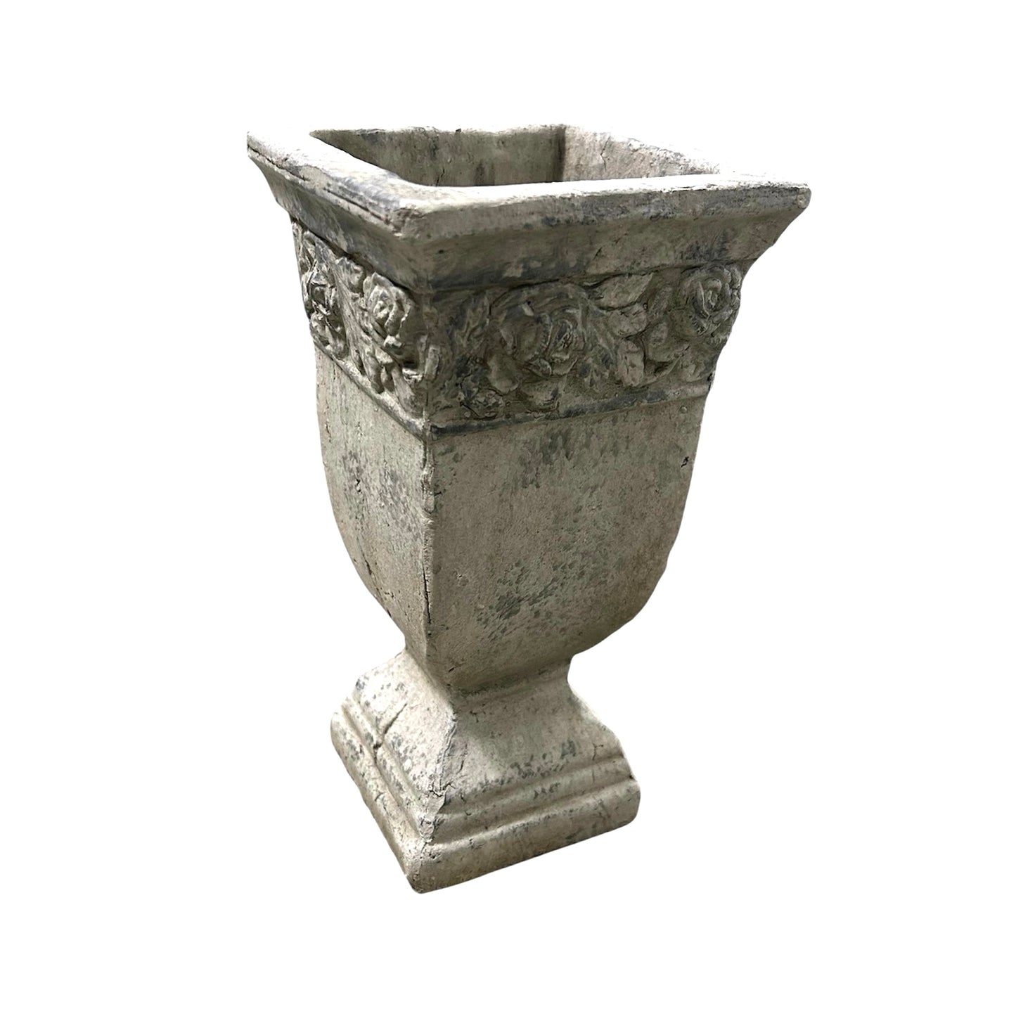 Stone Potting Urn/ Planter - Vintage