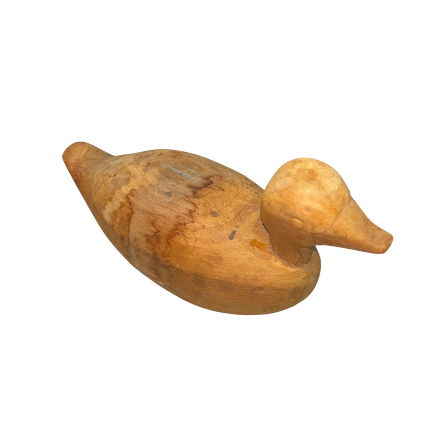 Hand Carved Wooden Duck