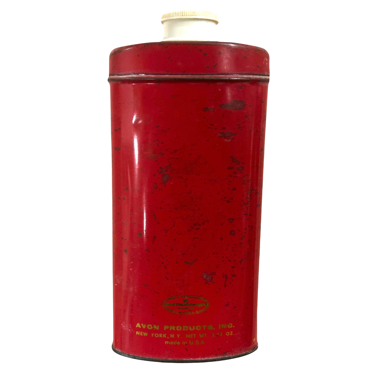 1964 Avon Persian Wood Perfumed Talc Powder Tin